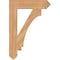 Ekena Millwork Imperial Arts & Crafts Smooth Bracket, Western Red Cedar, 5 1/2"W x 28"D x 40"H BKT06X28X40IMP03SWR - alternate 3